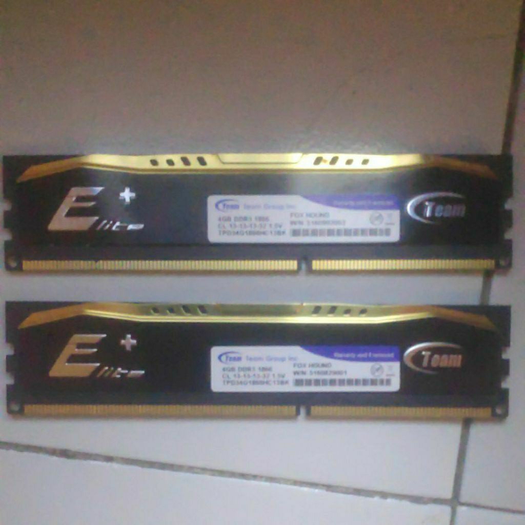 Ram pc DDR 3 1866 4gb x2
