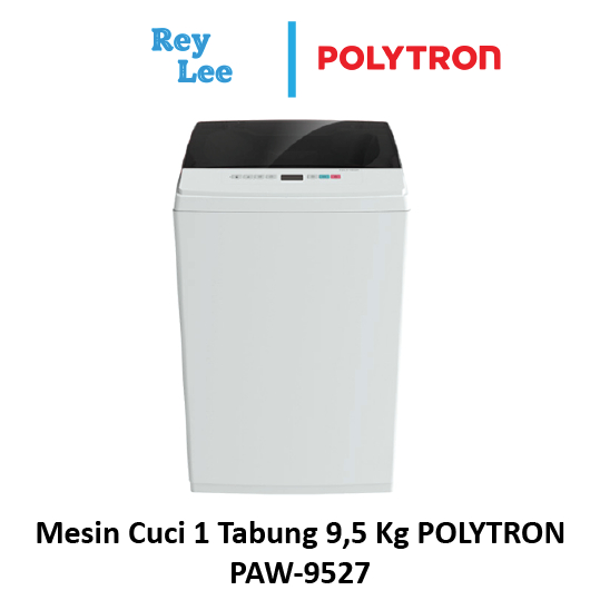 Mesin Cuci 1 Tabung 9,5 Kg POLYTRON PAW-9527