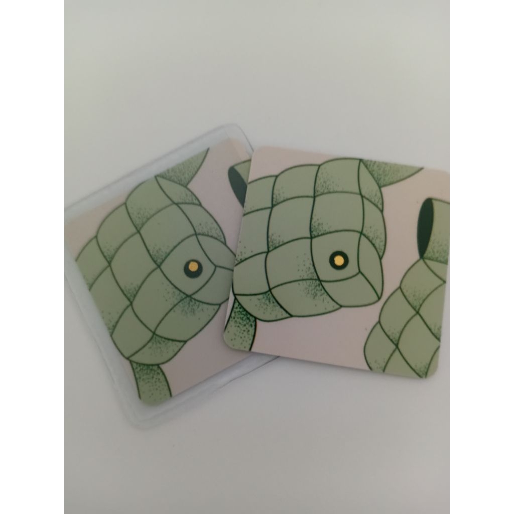 JONSON LOGAM MULIA EMASIN 0.001 GRAM GIFT SERIES KETUPAT EID MUBARAK 999 ASSAYER PT. COD GREEN WHITE