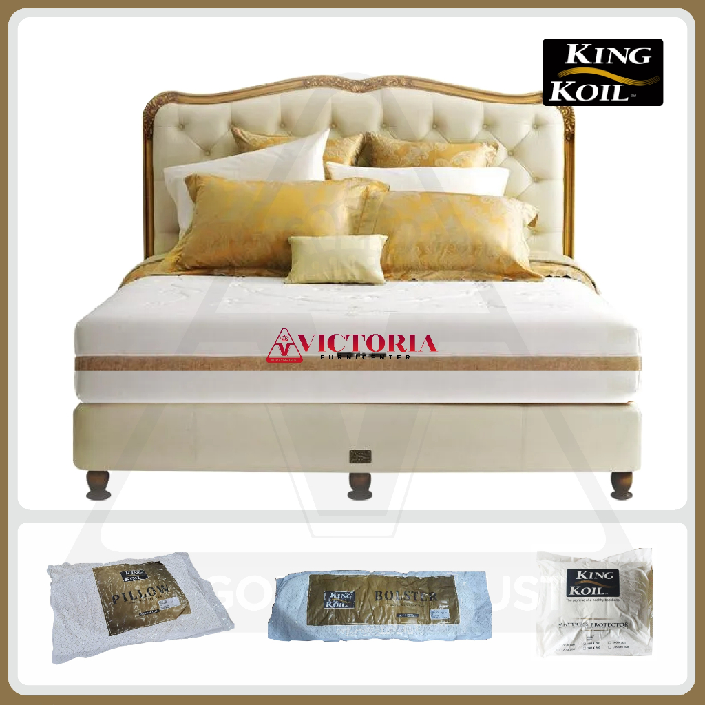 King Koil Princess Elizabeth 180x200 180 x 200 Fullset Full Set Full Bed Set
