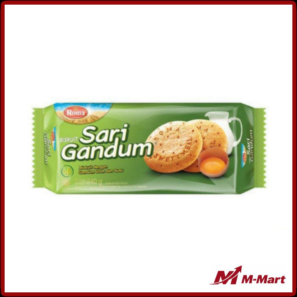 Roma Sari Gandum Biskuit 240 gr