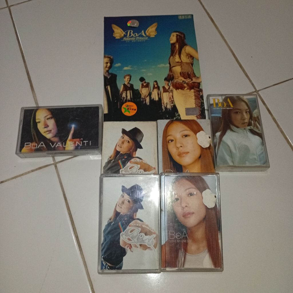 Paket Kaset dan CD Boa
