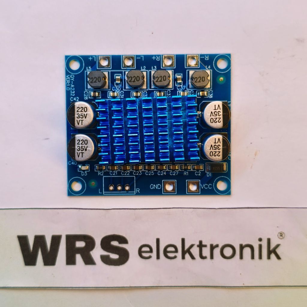 Kit TPA 3110 2x30 watt stereo power class D amplifier DC 12V