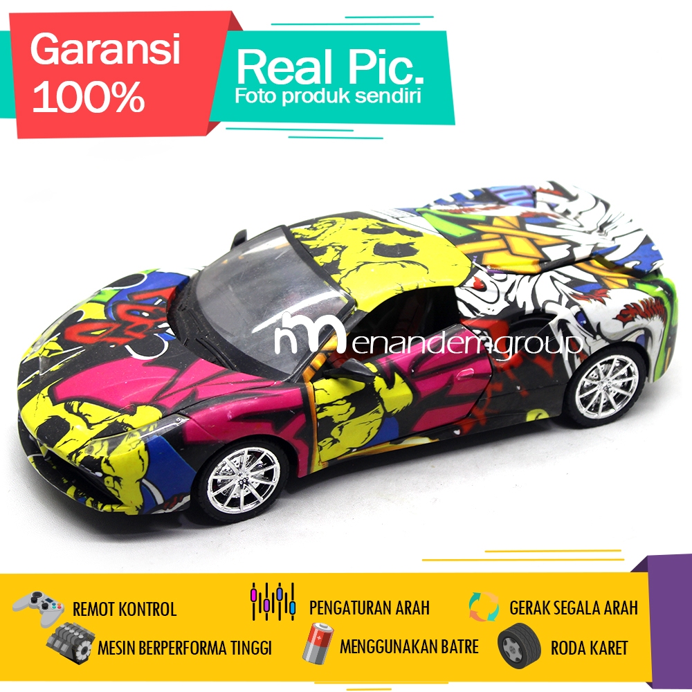 Mainan Mobil Remot Kontrol RC Sedan Balap Super Speed High Performance