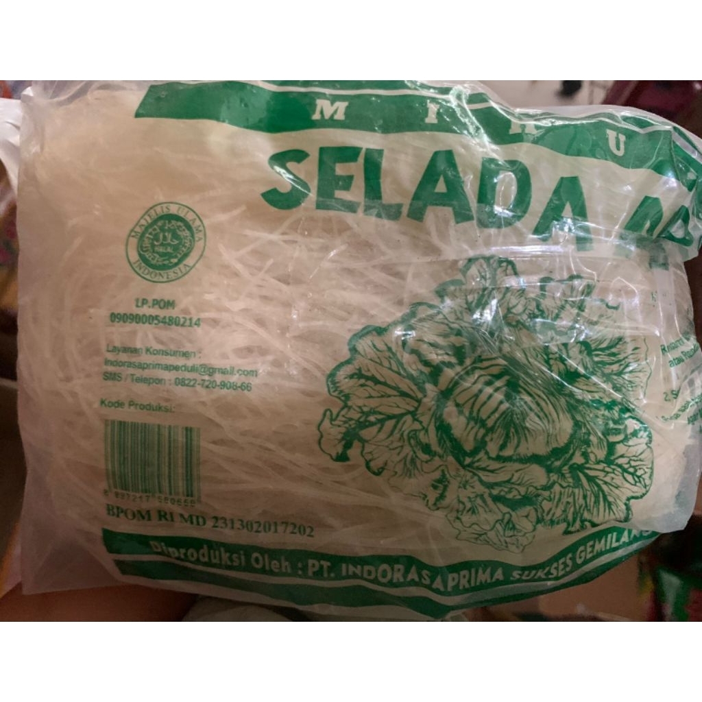 BIHUN CAP SELADA AIR / MIE PUTIH MIE BIHUN MEDAN