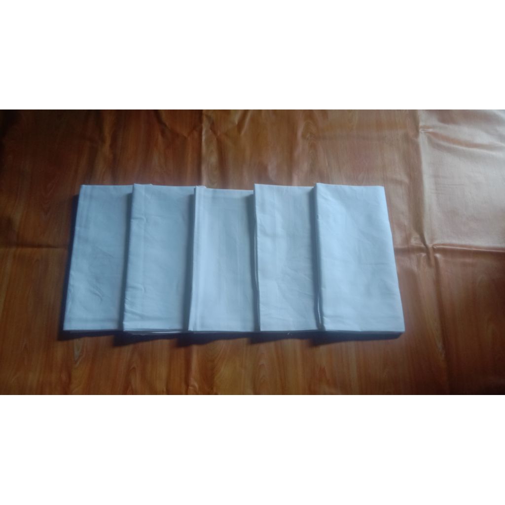 udeng putih lembaran/udeng polos putih lembaran