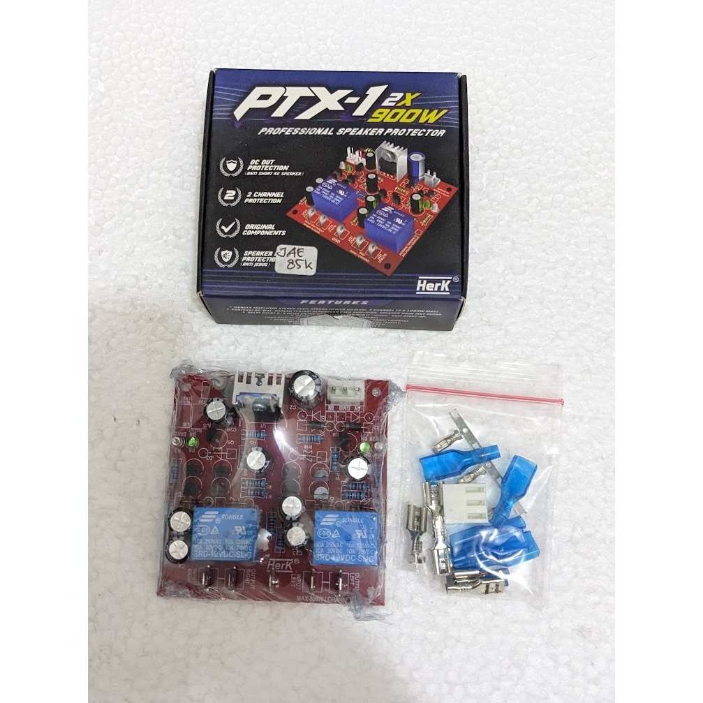 KIT SPEAKER PROTECTOR PROTEKTOR PROTEK PROTECt PTX-1 2X 900W WATT PTX1