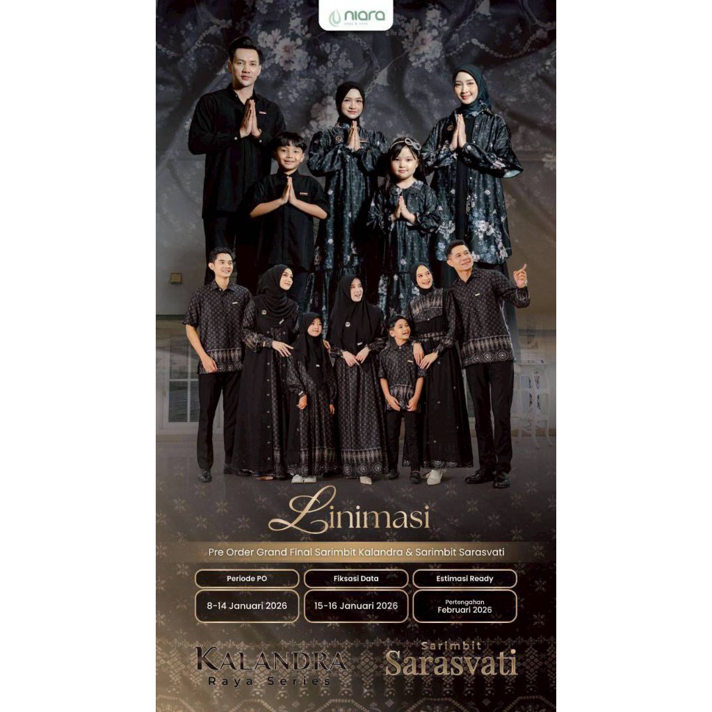SARIMBIT KALANDRA GRAND FINAL BY NIARA PREE ORDER (08-16 JAN)