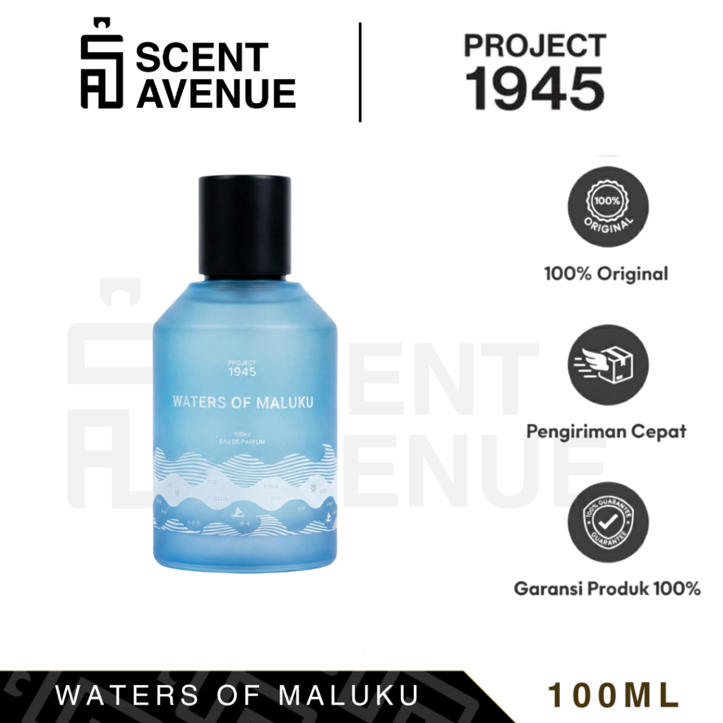 PROJECT 1945 | WATERS OF MALUKU | 100 ML | EXTRAIT DE PARFUM