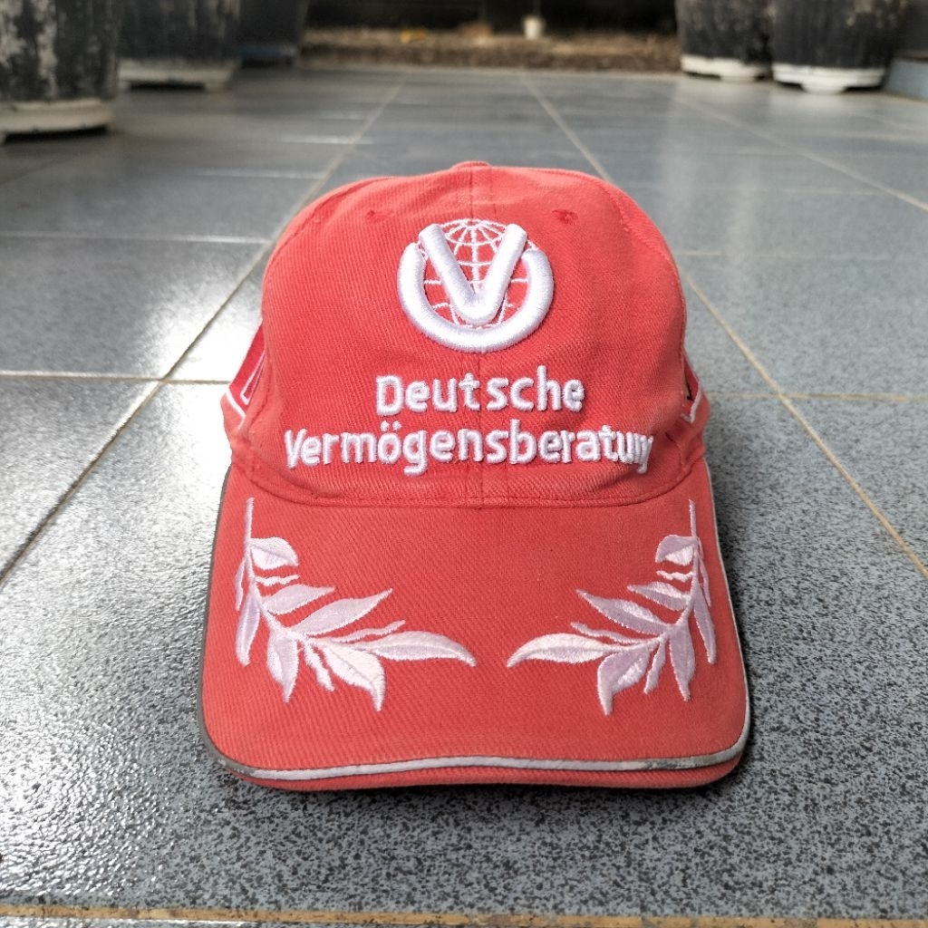 Topi Ferrari Michael Schumacher Vintage Original Official Merchandise Scuderia Ferrari F1 World Cham