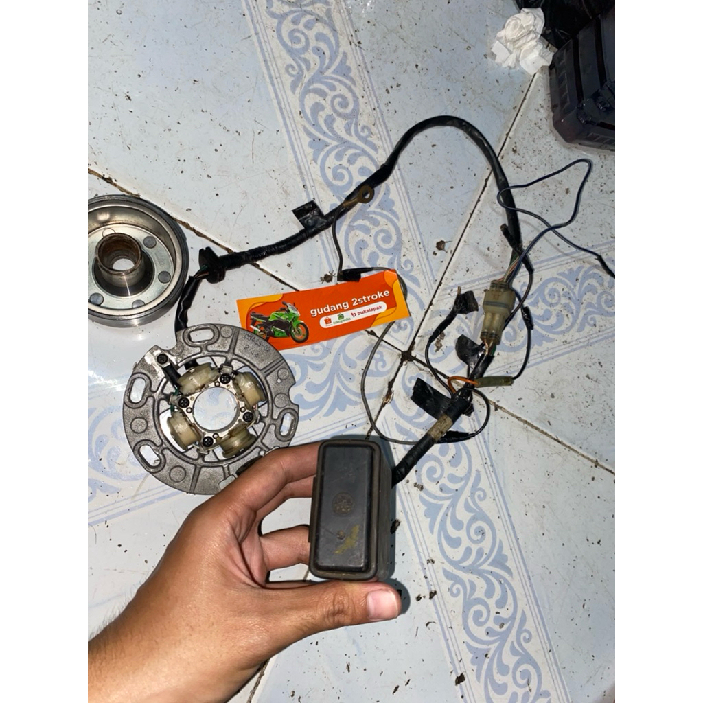 pengapian Yz 125 garputala original copotan motor