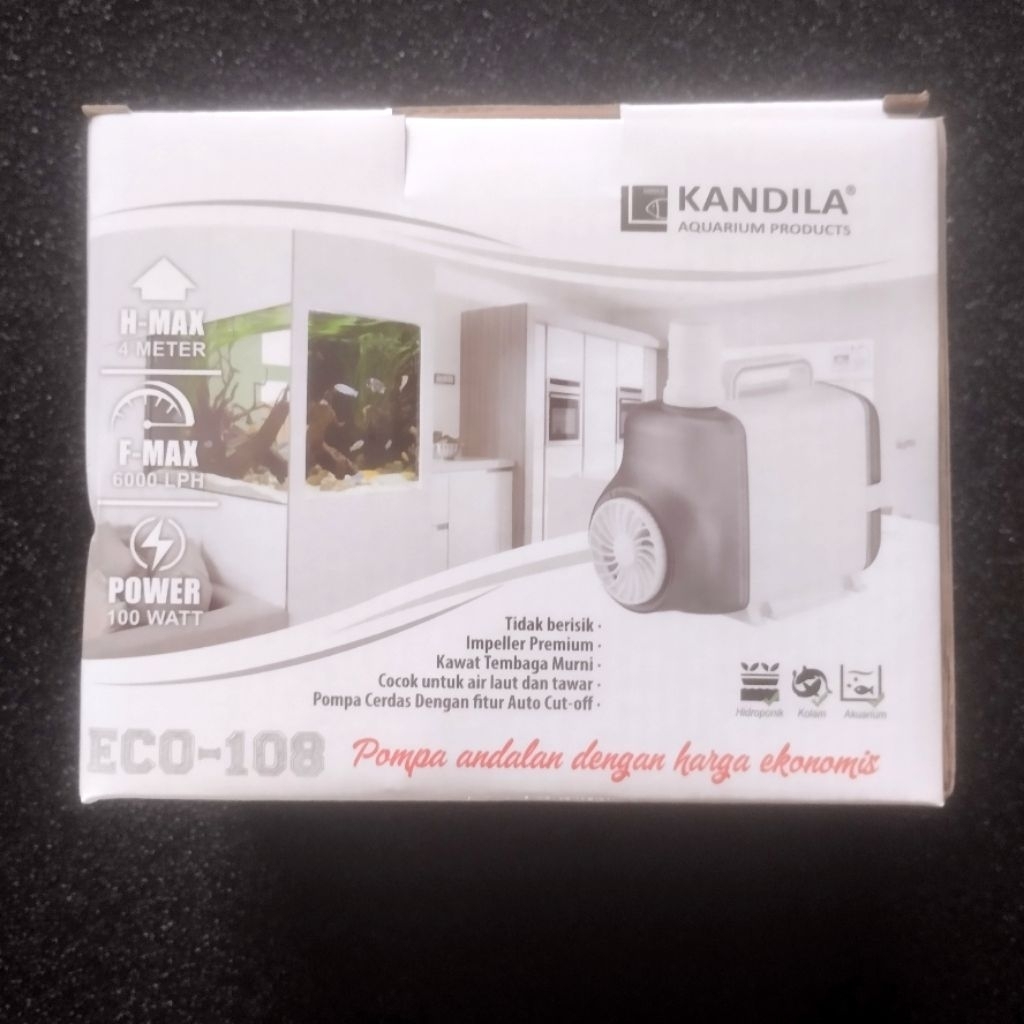 Pompa Eco108 6000LpH 100W Kandila