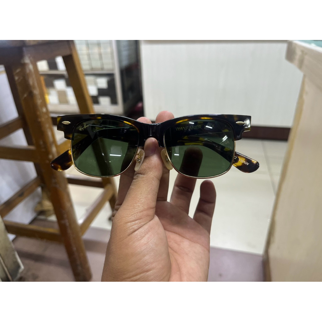 KACAMATA RAYBAN WAYFARER BL MAX TORTOISE LENSA BOTOL