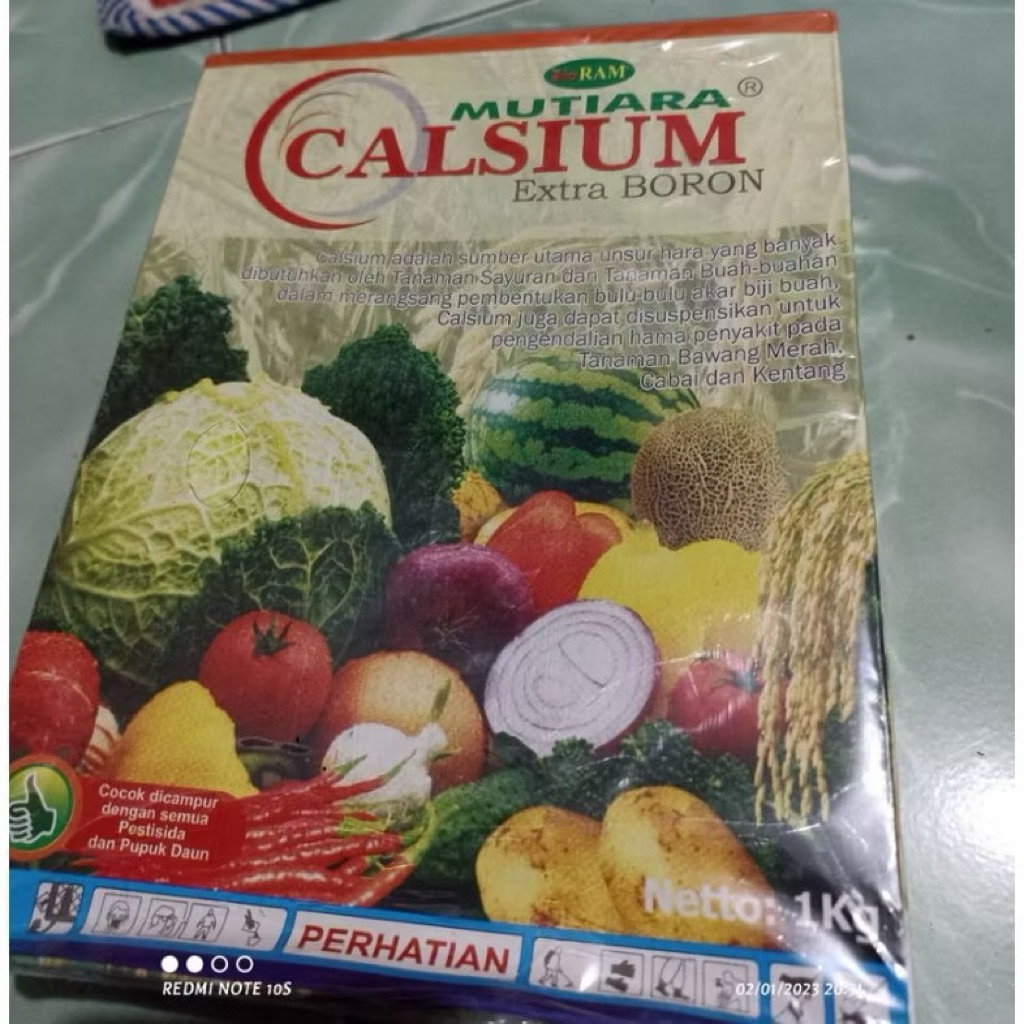 Pupuk kalsium mutiara 1kg