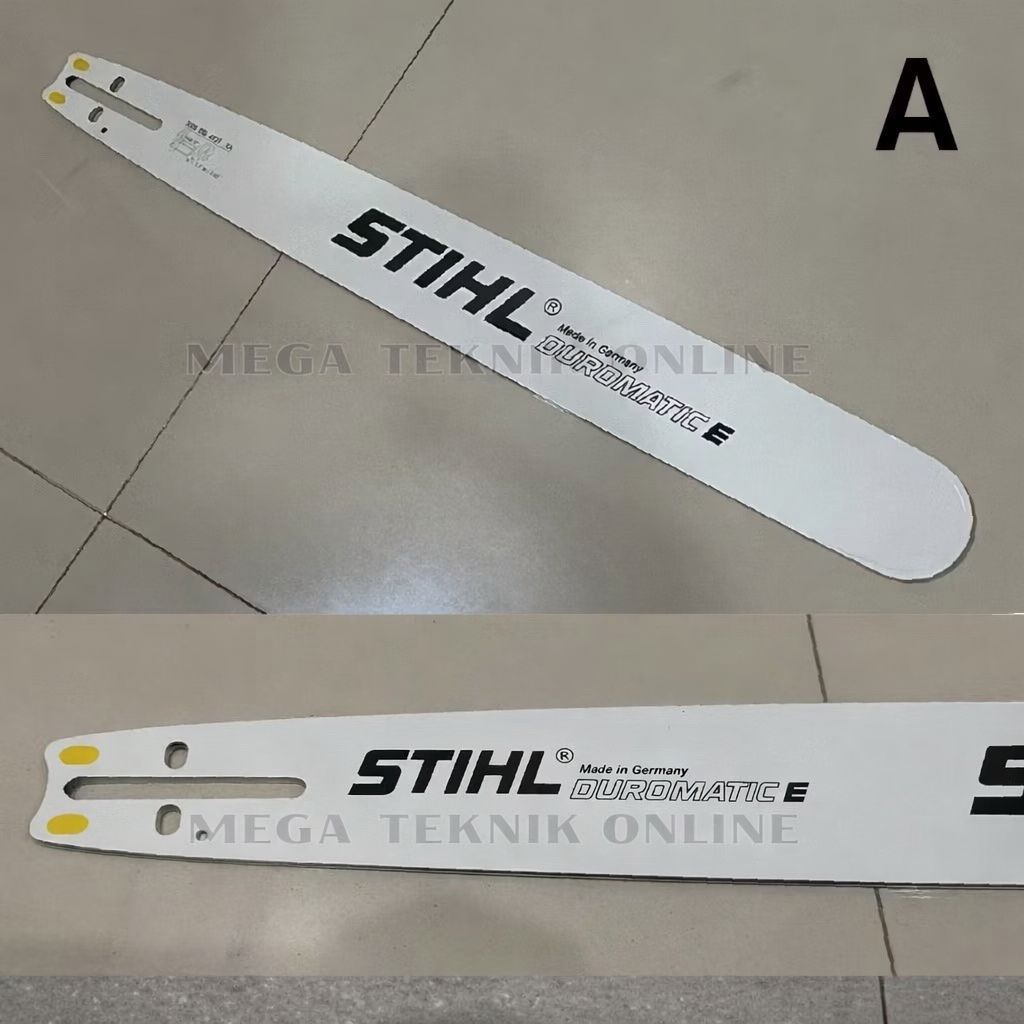 Guide Bar STIHL 22" 38T Laser GRADE A Sparepart untuk Mesin Potong Kayu Gergaji Pohon Senso Sinso
