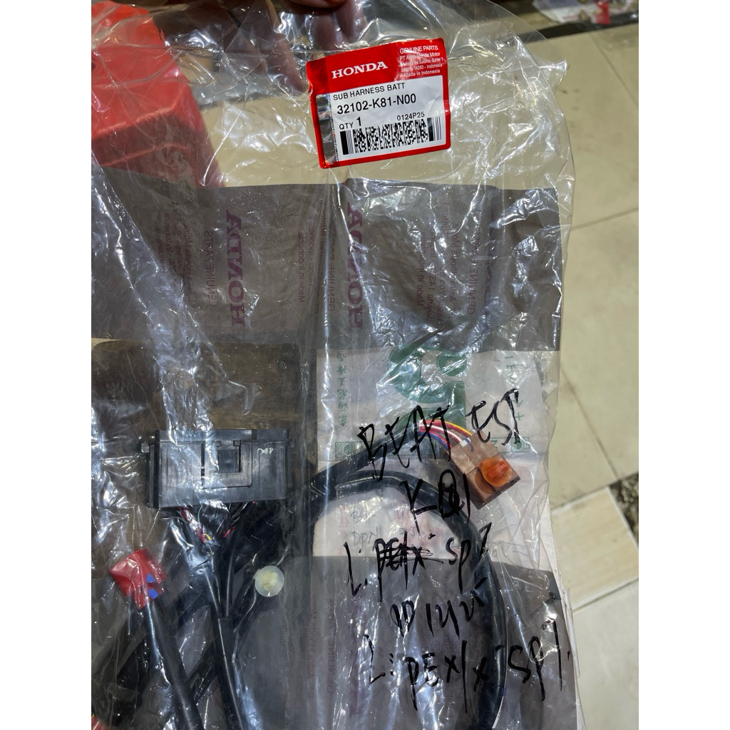 Sub Harness Kabel Batt-Beat ESP K81 (32102-K81-N00)