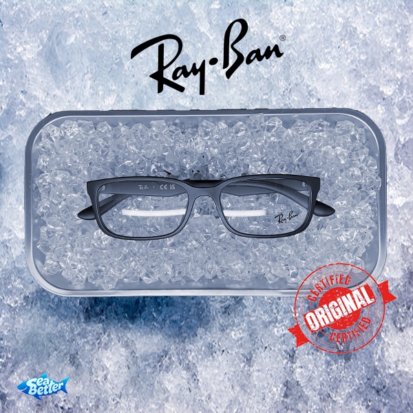 Frame Kacamata Rayban Original RB7123D 5196 Matte Black