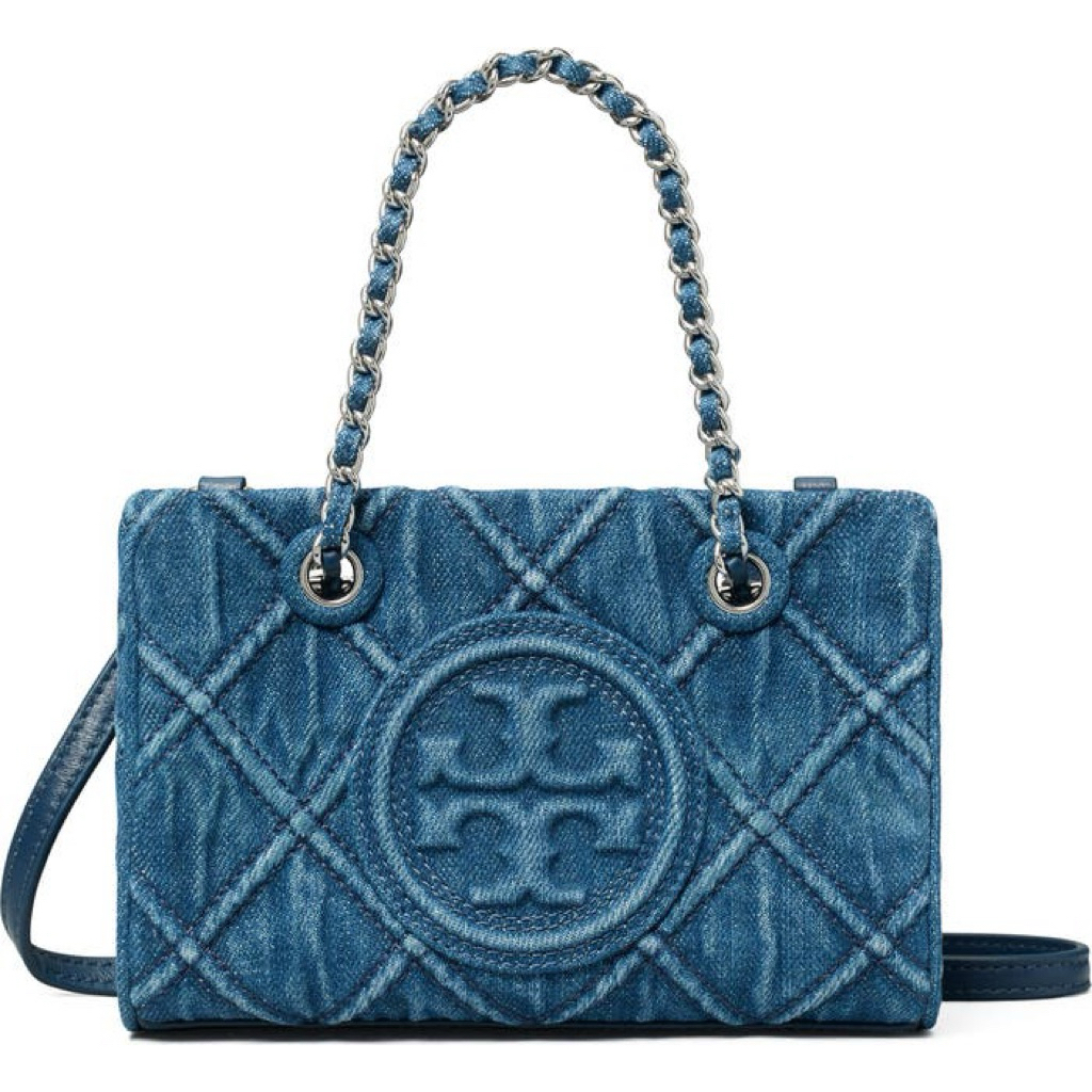 Tebe Mini Fleming Tote - Denim