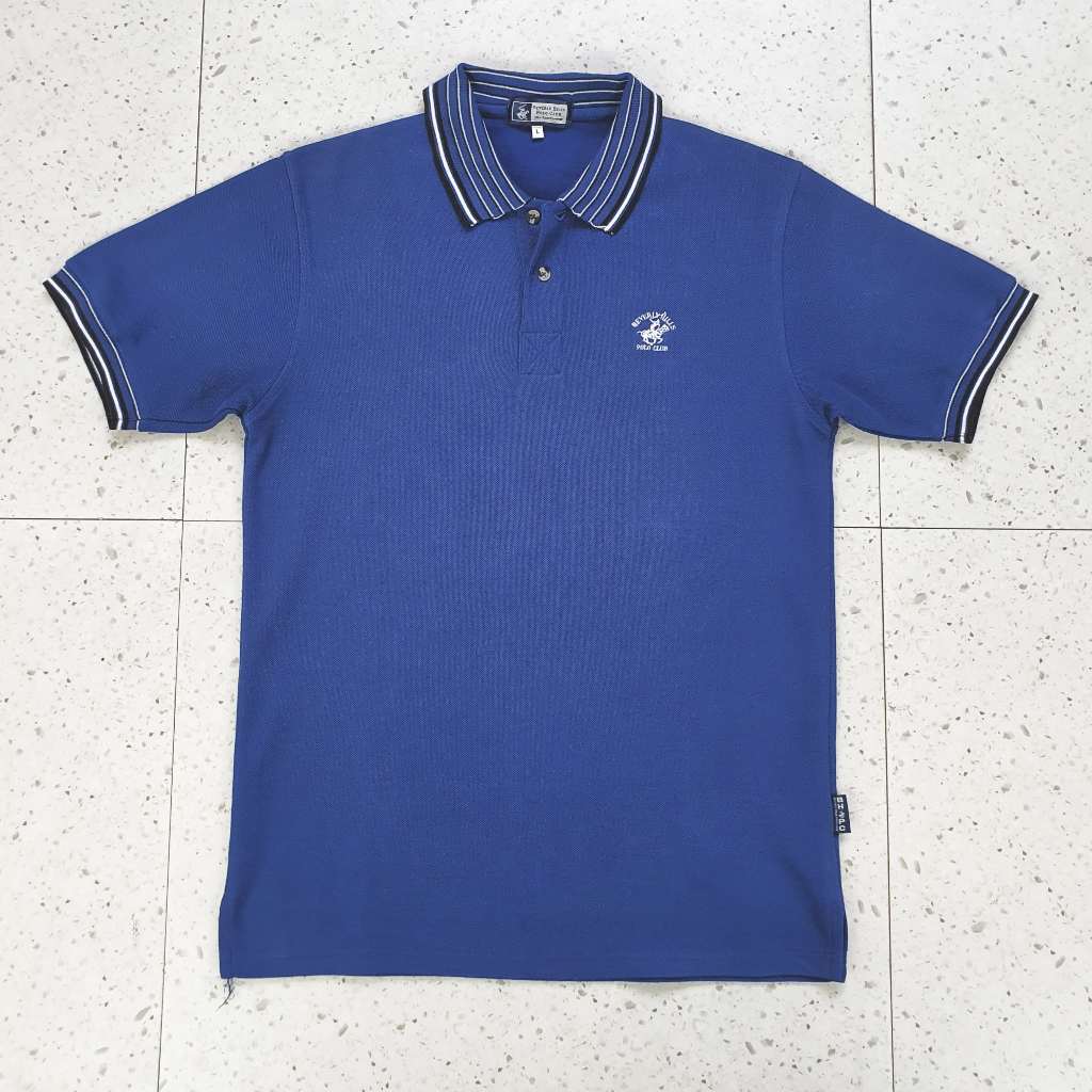 Baju Kaos Polo Beverly Hills / Size M - LD 52 cm / Bekas - Second - Preloved