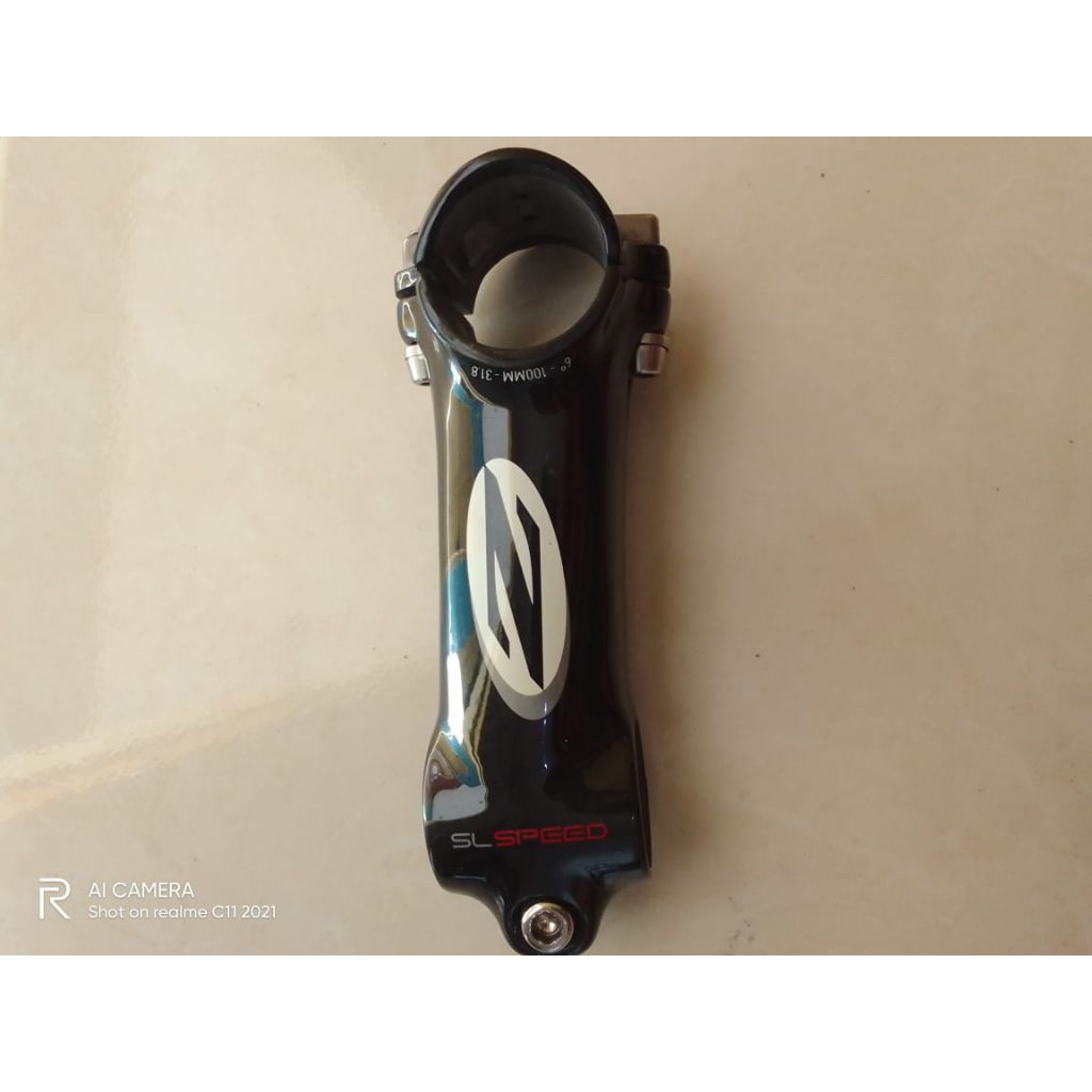 Zipp SL Speed Carbon Stem 31.8x100mm 6 degree - AS IS
