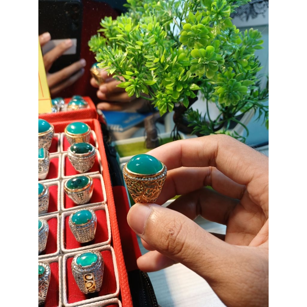 Bacan doko, ring perak