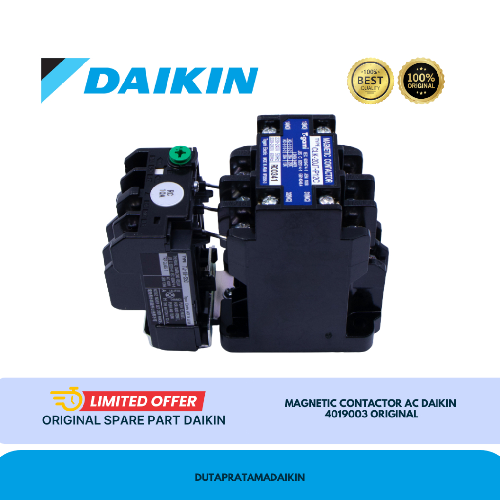 MAGNETIC CONTACTOR AC DAIKIN P/N 4019003 RNQ48MY14