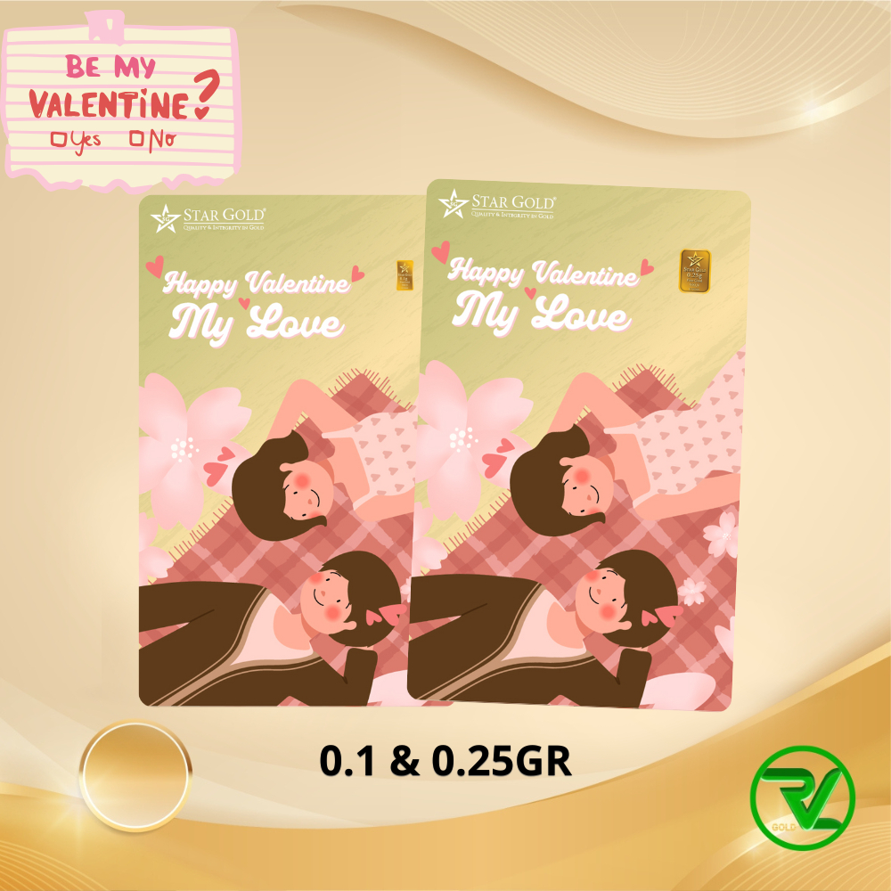 RVL Logam Mulia Valentine 0.1 - 0.25 Gr