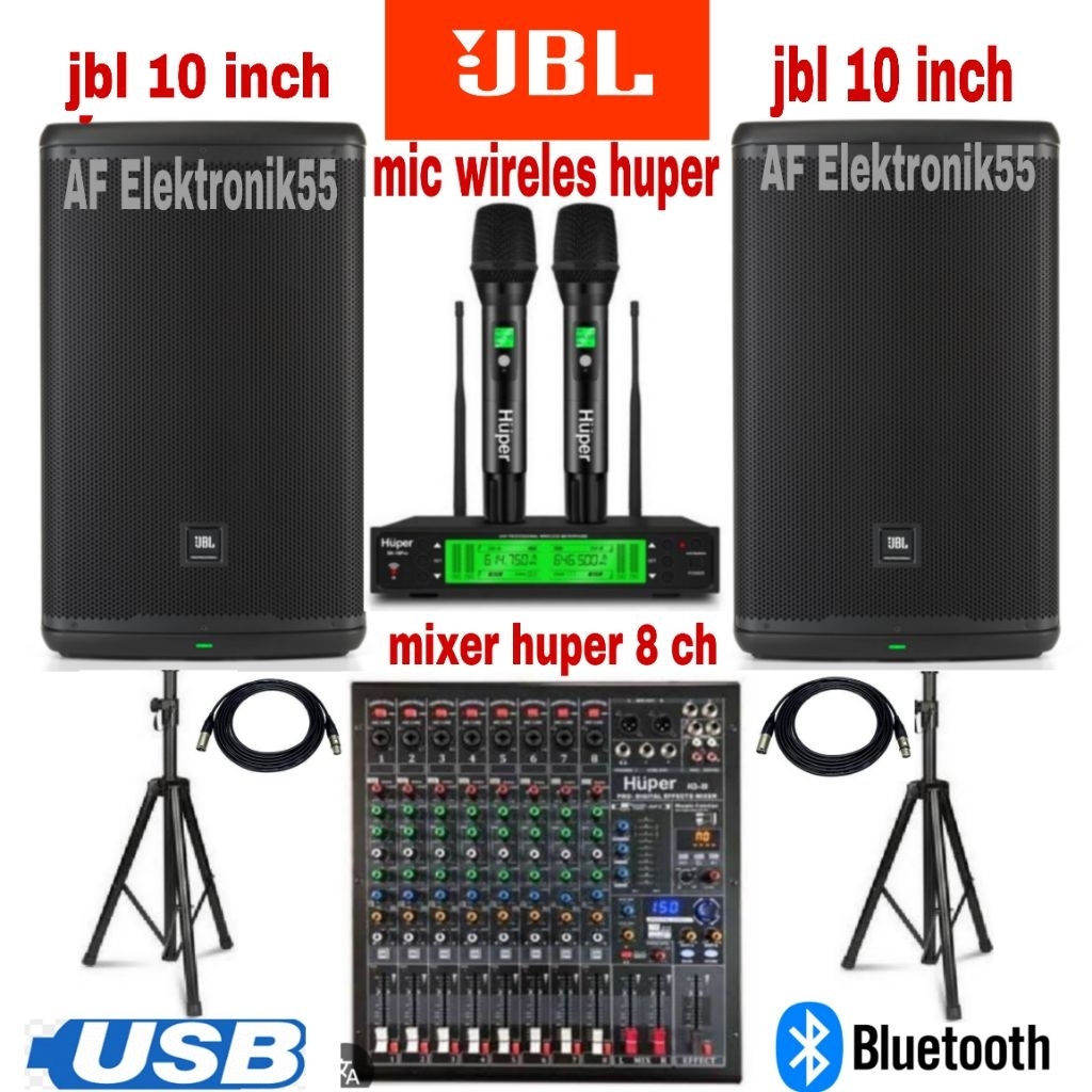 Paket Sound System JBL 10 Inch Original