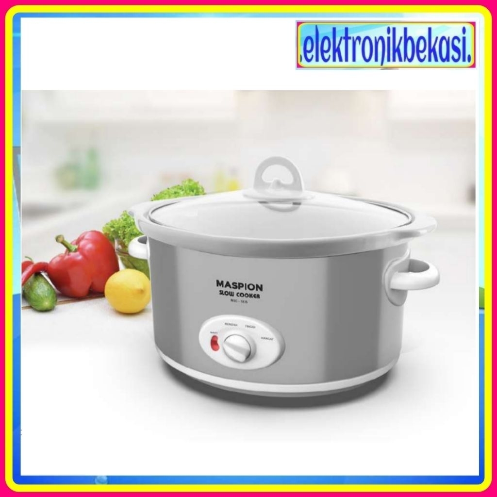 SLOW COOKER MASPION MSC 1835 / MASPION MAGIC SLOW COOKER 3.5 LITER MSC-1835 / MASPION MSC 1835