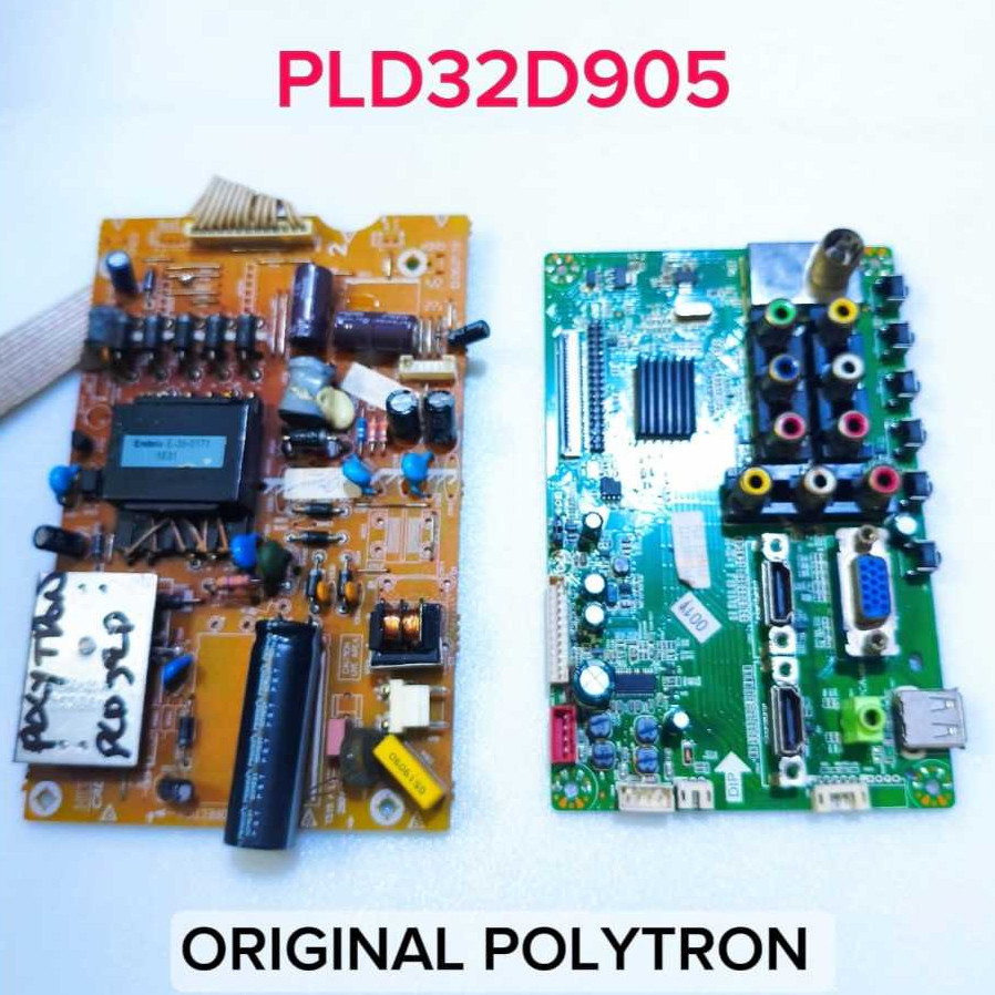 MB PSU Mainboard dan Psu satu paket tv Polytron PLD32D905 pld32d905 32d905