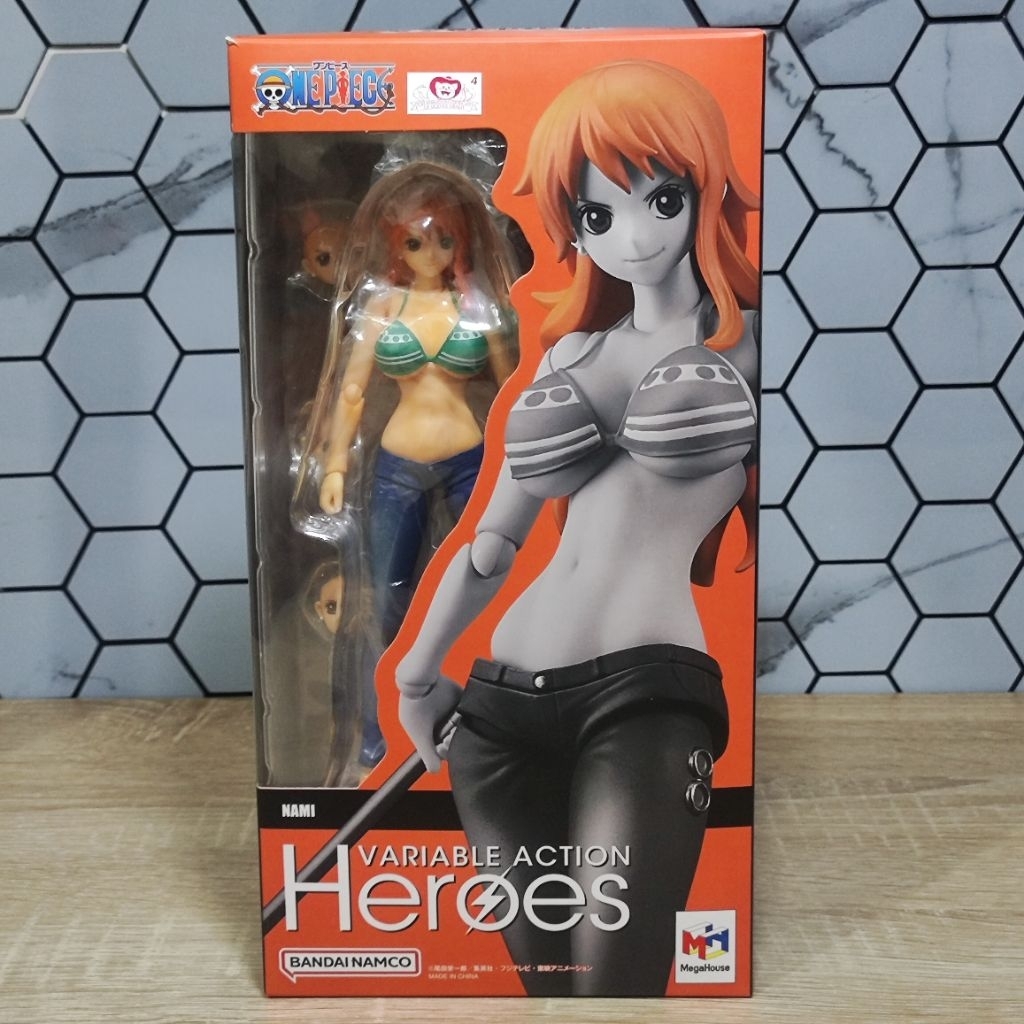 VAH Nami reissue BIB original Variable Action Heroes One Piece