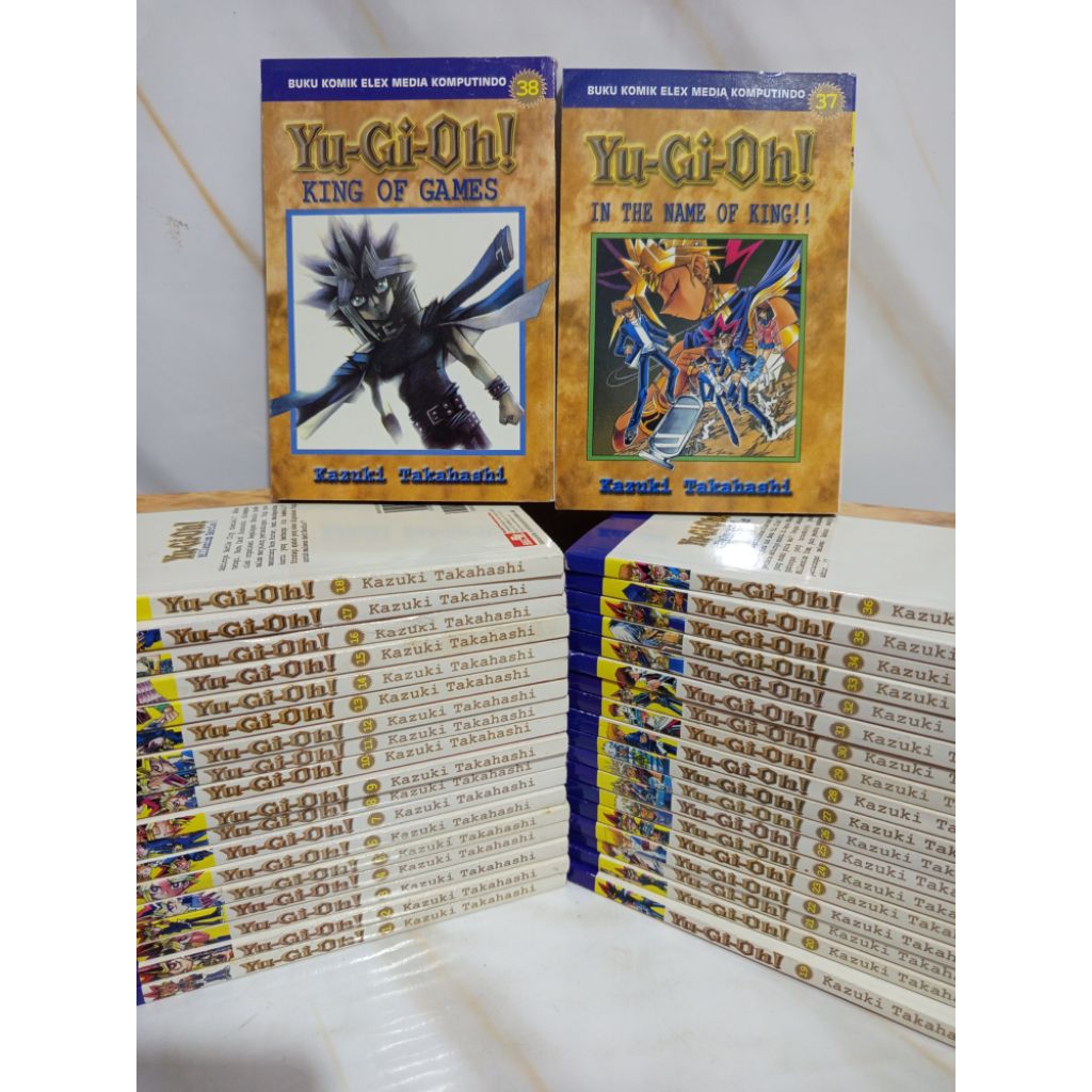 Komik Yu Gi Oh 1-38 Tamat Set Original Mulus