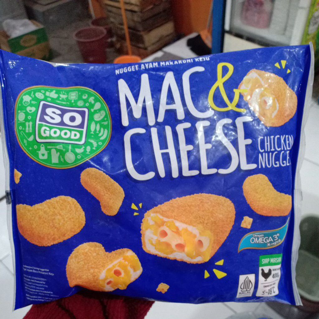 Nugget Keju Sapi So Good 400 Gram - Gurih, Lembut, Kriuk