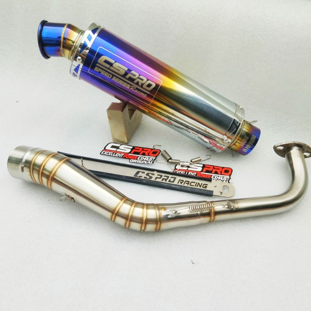 Knalpot Racing Cs pro Vario 160 Pcx150 160 Adv150 Nmax lama Aerox lama Aerox new all new Nmax beat k