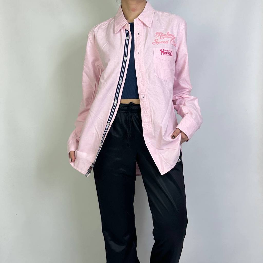 kemeja wanita Norton size L (seperti baru) 100% original 090126O