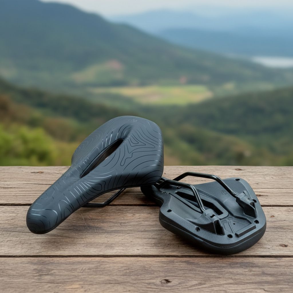 Sadel Sepeda Universal Empuk Kulit Tebal Berlubang – untuk MTB, BMX, Sepeda Lipat & Sepeda Gunung