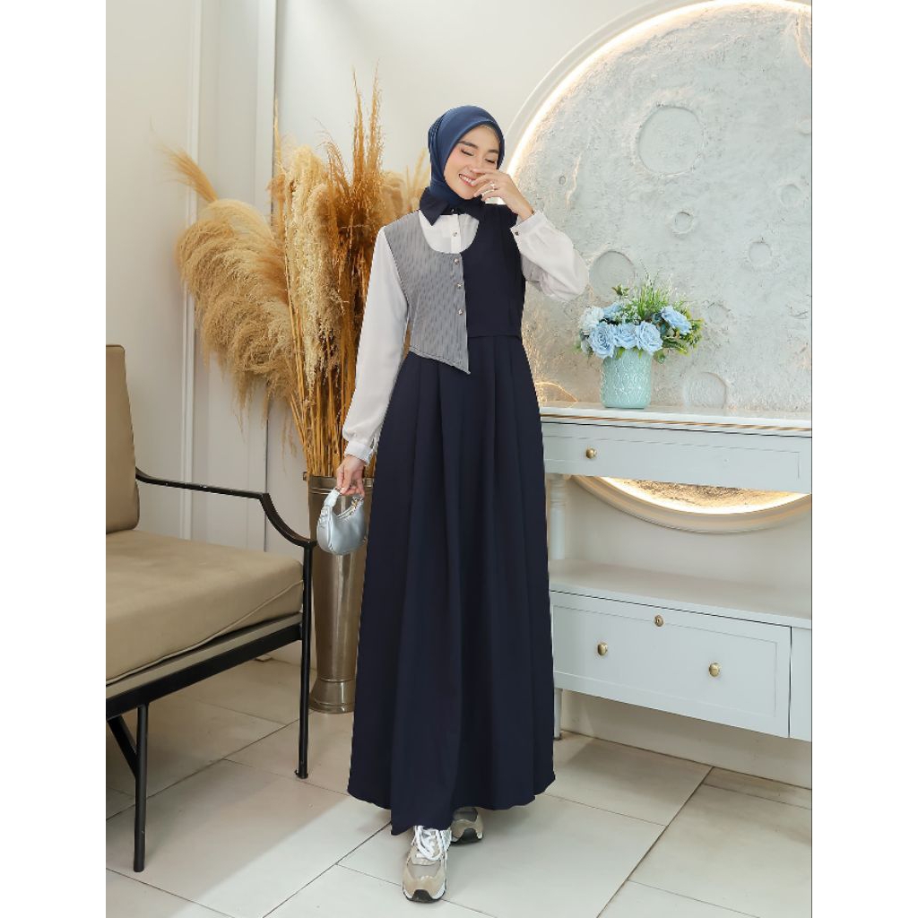 Ameera dress 1004/gamis/dress/dress muslim/daily wear/dress formal/dress casual