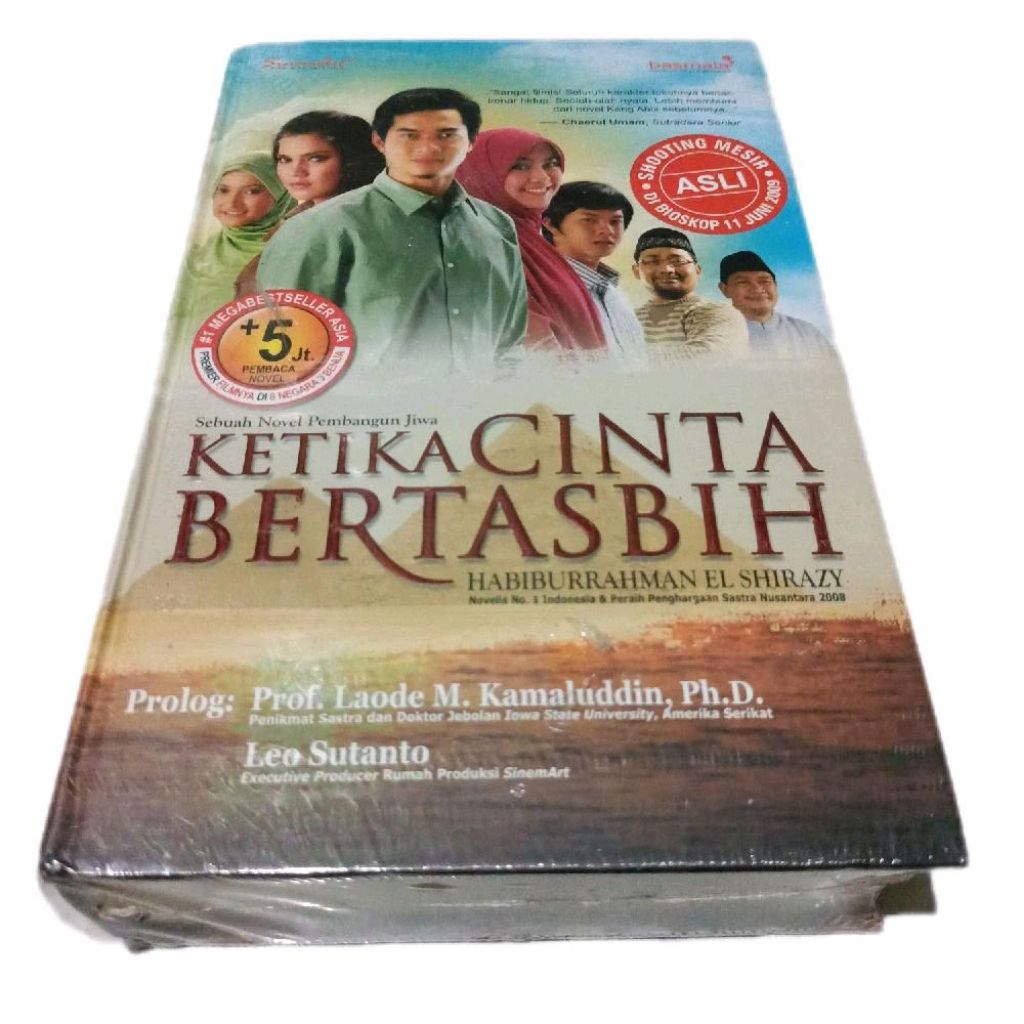 novel ketika cinta bertasbih - novel original