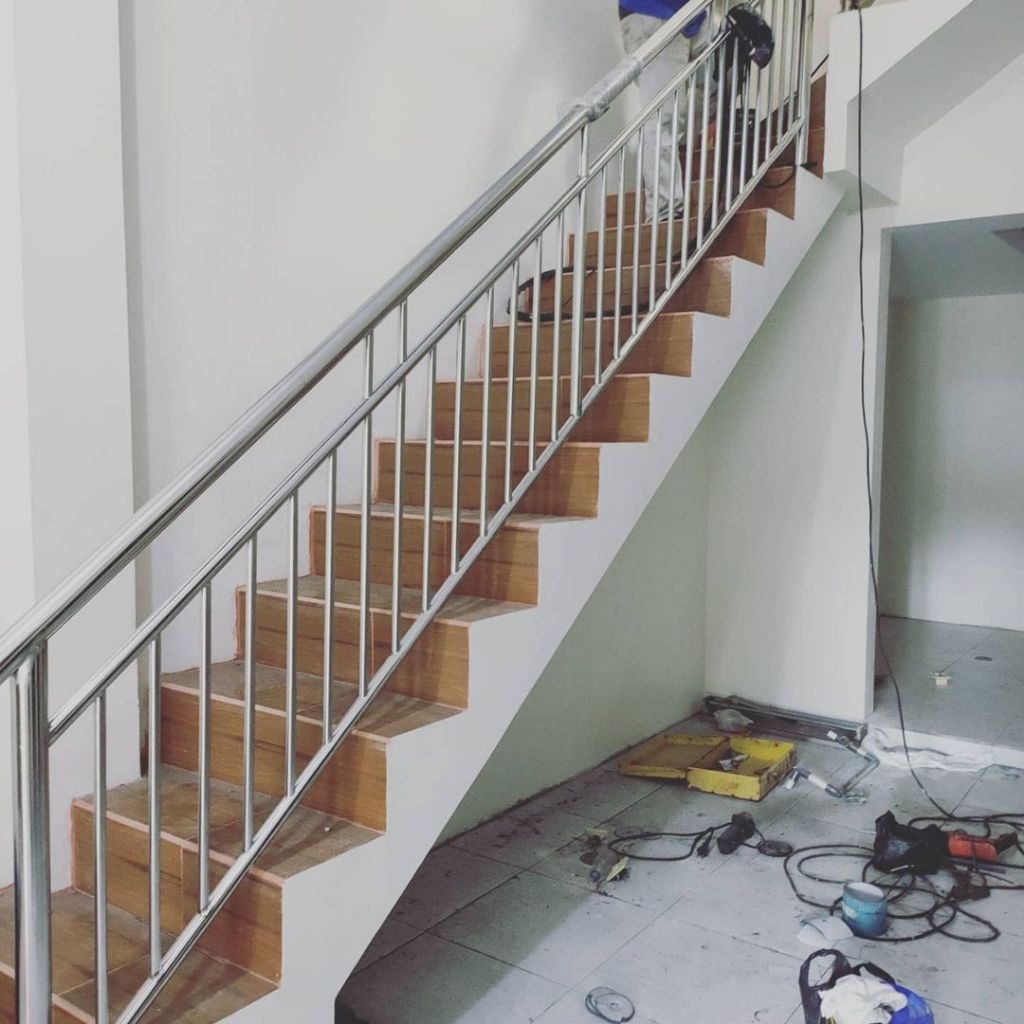 railing tangga full stenlis steel