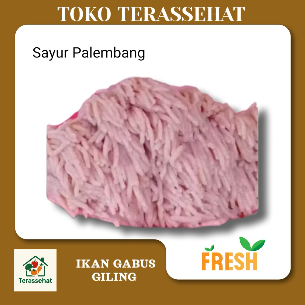 Ikan Gabus Giling - Toko sayuran Palembang