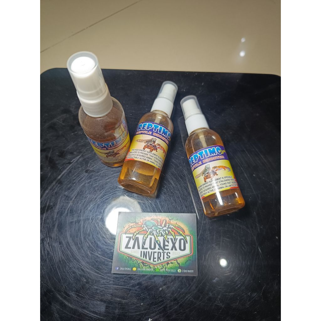 Reptimo reptil booster ular iguana reptil kura kadal
