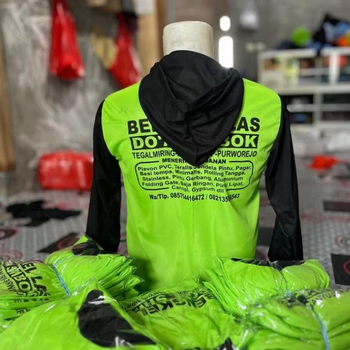 (KAOS PROMOSI). Toko bangunan dan pertanian KERUDUNG KEPALA