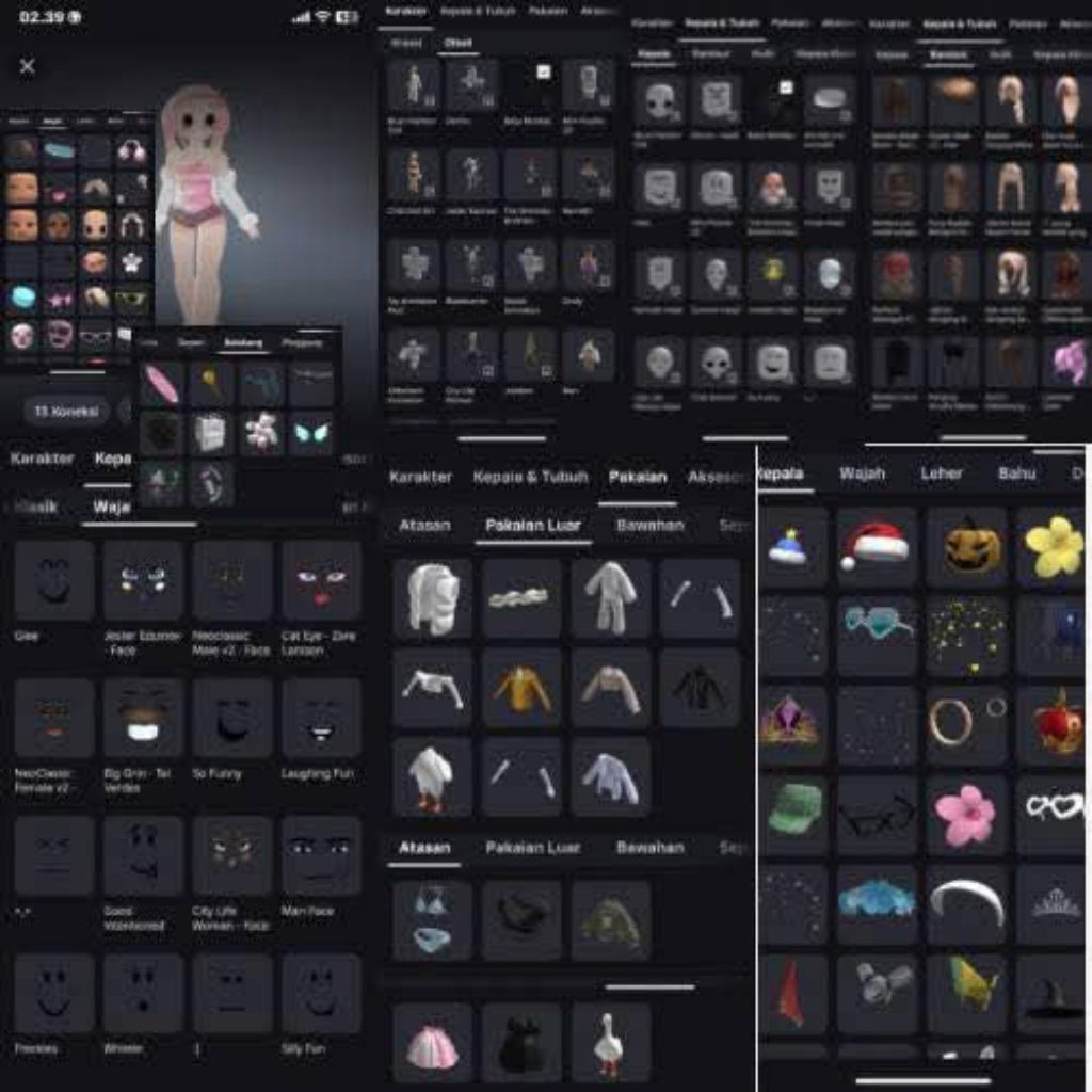 jual akun roblox pakean pribadi murah dan amanah