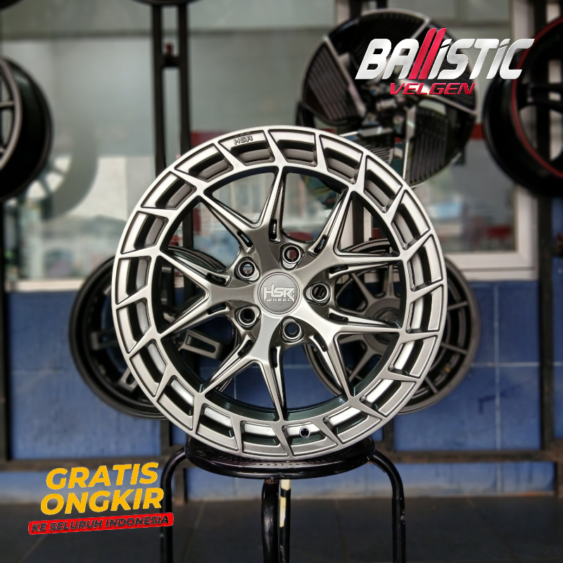 Velg BMW Ring 17 HSR LPS R17 X 7,5 PCD 5X120 ET35 Hyper Black
