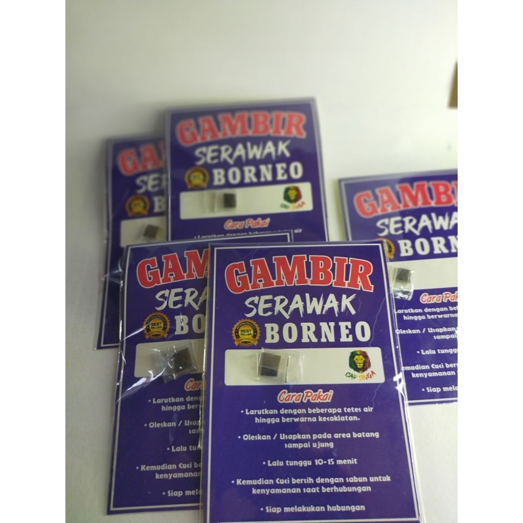 Gambir Serawak Borneo Asli 100% | Gambir Siam Original