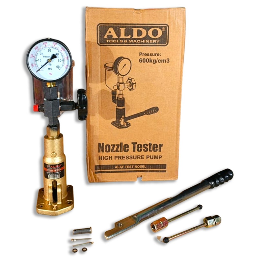 ALDO Nozzle Tester High Pressure Pump | Alat Test Injektor Diesel & Nozzle Semprot | Tekanan Hingga 