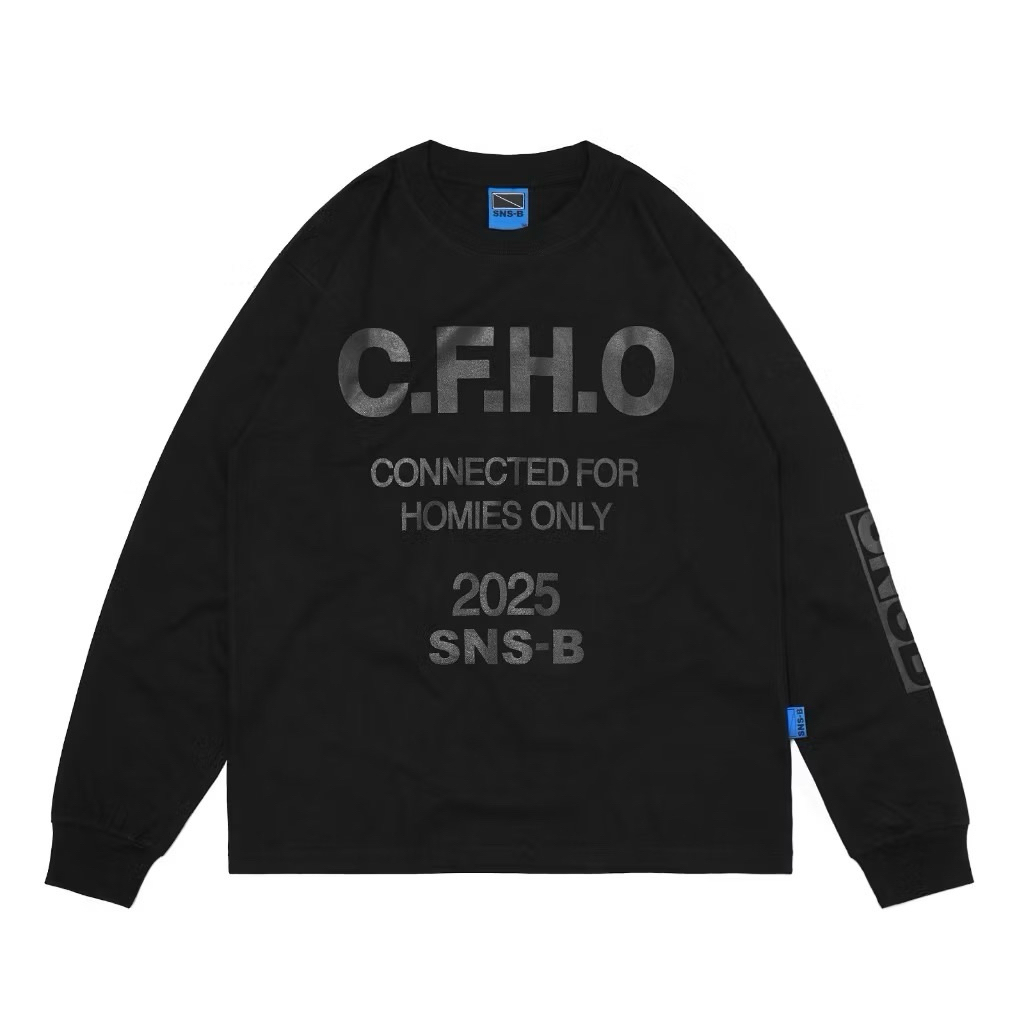Longsleve SNSB “CFHO” Black On Black
