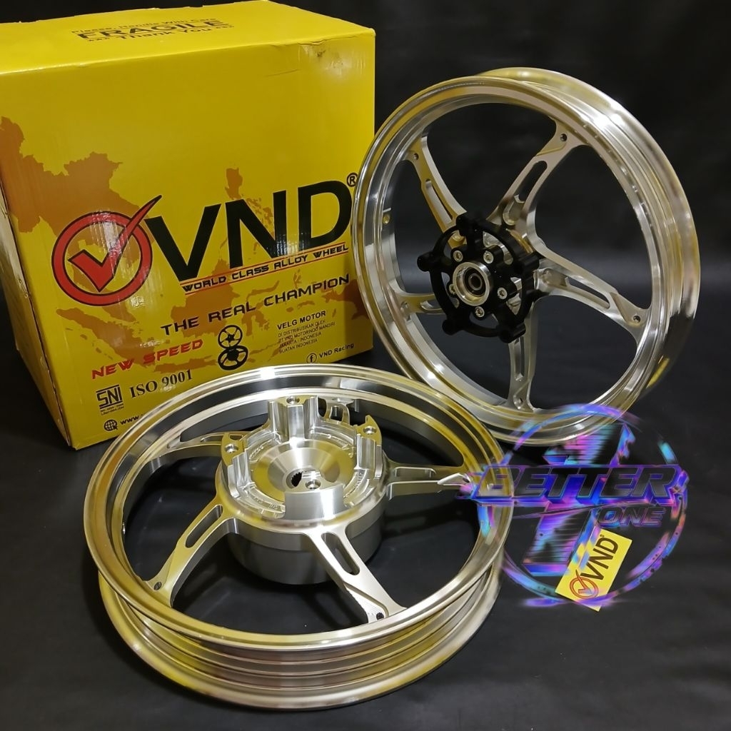 VND Velg Racing V Speed V 1 PCX 160 CBS ABS 185/215 Ring 14/PCX 160 CBS/PCX 160 ABS Velak Bintang