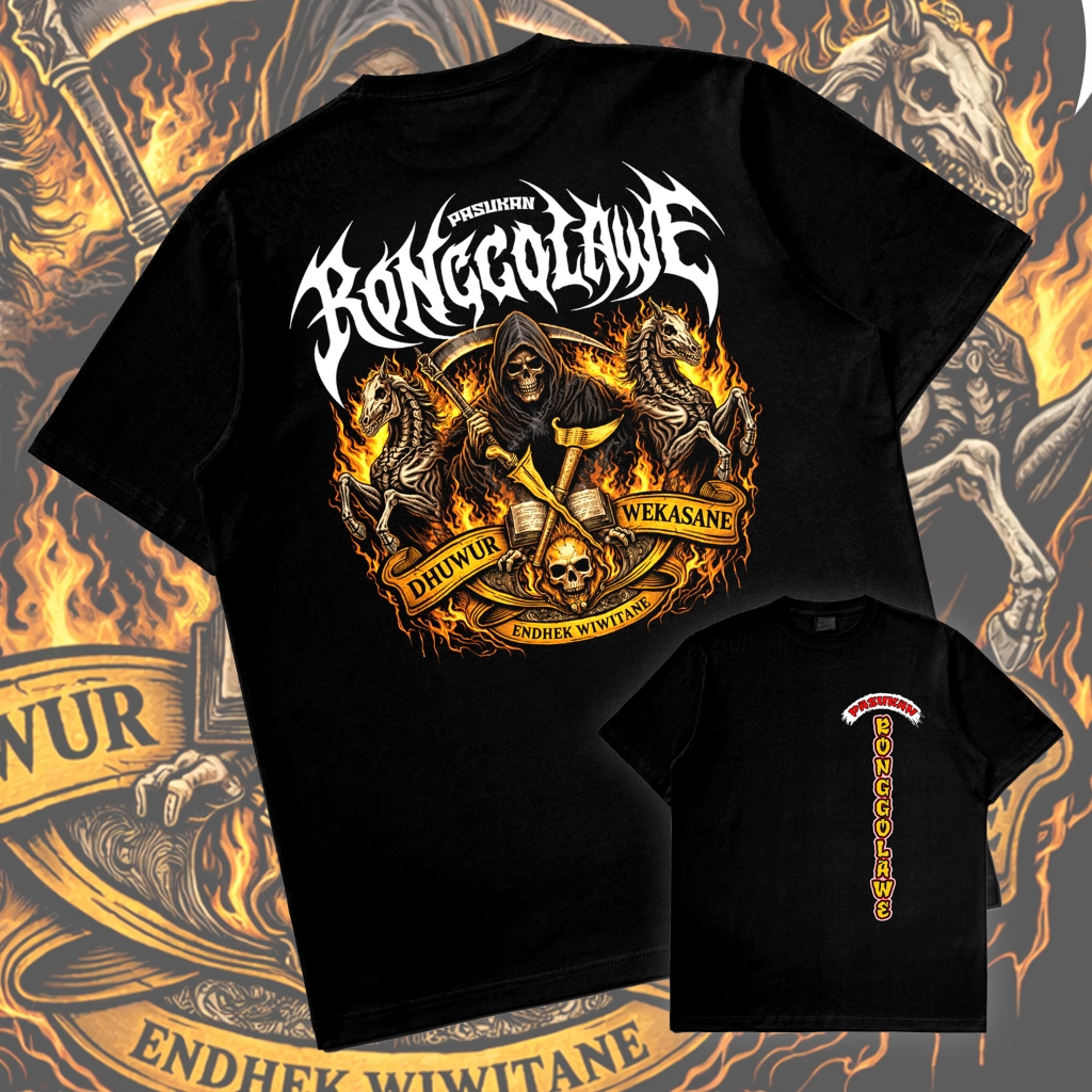 kaos pasukan ronggolawe original dgfx - pasukan laskar ronggolawe  2026