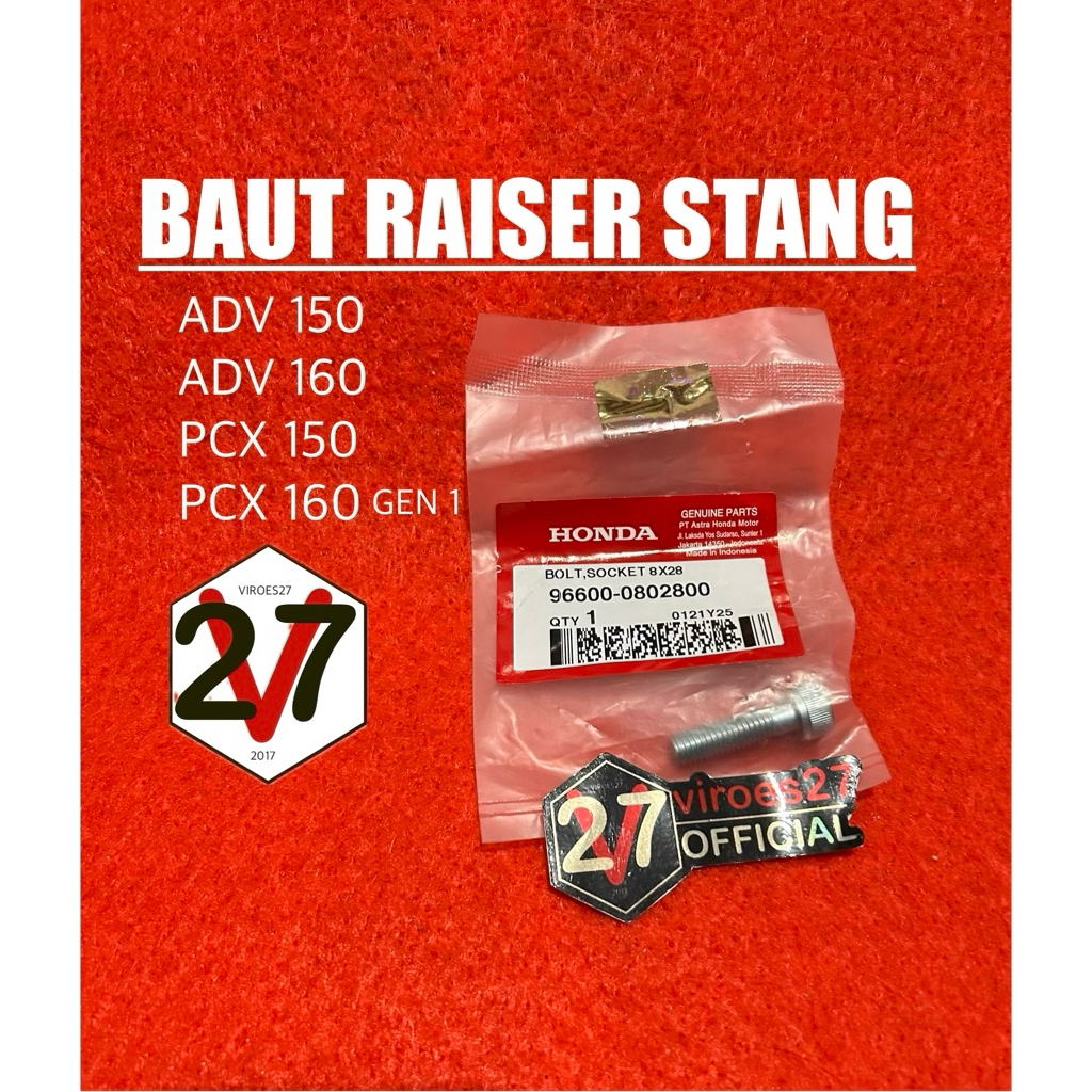 BAUT RAISER STANG ADV 150/160 PCX 150/160 ORIGINAL HONDA